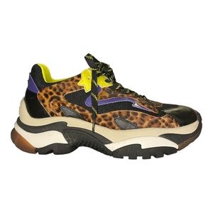 ASH Addict Leopard Platform Sneakers